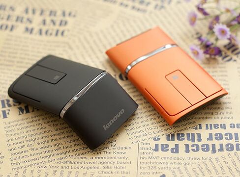 Lenovo N700 Dual Touch Slim 2.4G Wireless Mouse Bluetooth 4.0(Orange) in Saudi Arabia