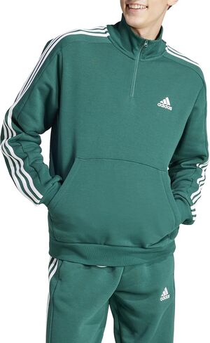 adidas Men's Essentials Fleece 3-Stripes 1/4 Zip in Saudi Arabia