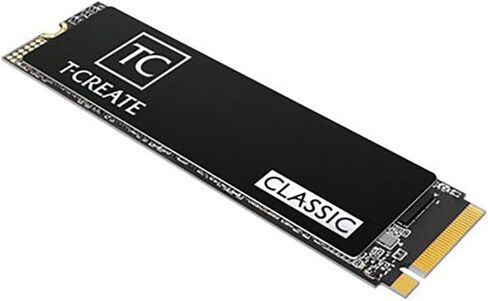 TEAMGROUP T-Create Classic C47 2TB PCIe 2280 NVMe Internal SSD, Read up to 7,400MB/s Design for Creators Gen4x4 Solid State Drive, Terabyte Written 1,500TBW - TM8FFC002T0C129 in Kuwait