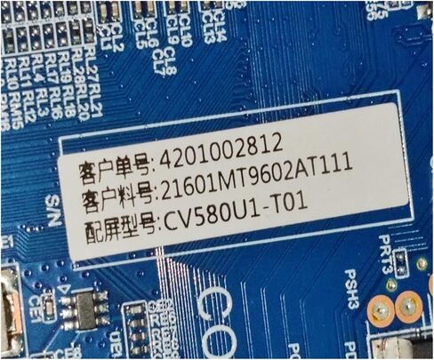TV Motherboard，Compatible for Rainbow ，TPD.MT9602.PB763(T) EL.MT9602PRO-FG95 CV580U1-T01 CV500U2-T01 TV Motherboard(CV500U2) in Kuwait