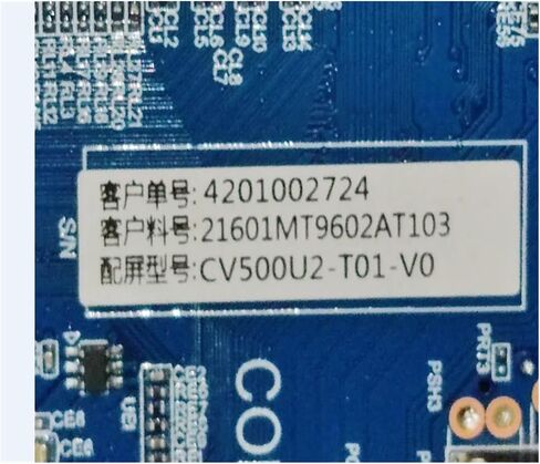 اللوحة الأم التلفزيونية ， متوافقة مع قوس قزح ， TPD.MT9602.PB763 (T) EL.MT9602PRO-FG95 CV580U1-T01 CV500U2-T01 TV Motherboard (CV500U2) in Kuwait