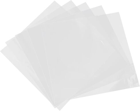 50pcs Vinyl Record Outer Sleeves Album Clear Covers Protector for Optimal Storage and Preservation of Your Collection in Kuwait
