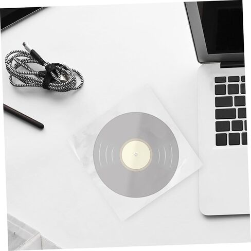 50pcs Vinyl Record Outer Sleeves Album Clear Covers Protector for Optimal Storage and Preservation of Your Collection in Kuwait