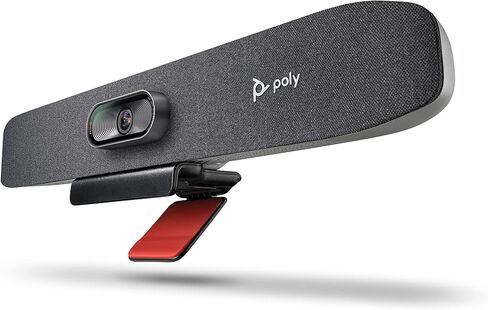 Plantronics Polycom Studio R30 4K نظام مؤتمرات الفيديو - الكاميرا ، الميكروفون ، وشريط السماعات لمقدم الغرف الصغيرة (متجددة) in Saudi Arabia