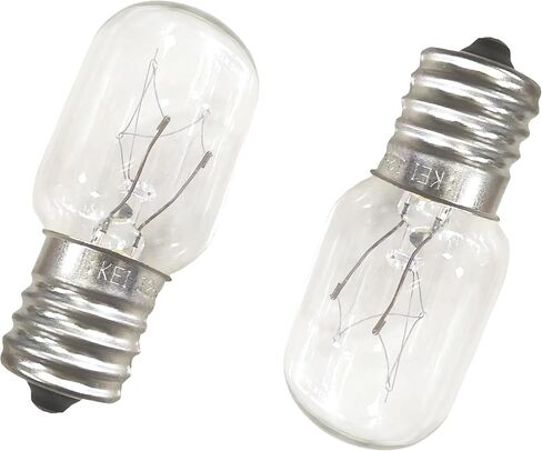 2 Packs Cool White 8206232A Bulb 40w 125v Microwave Oven Light -Under Hood Microwave Bulb- E17 Compatible with Whir-lpool May-tag 0053422 0053437 in Saudi Arabia