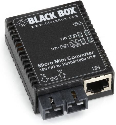 Black Box LMC404A 10/100BT 100BFX SM 30K SC Conversion in Saudi Arabia