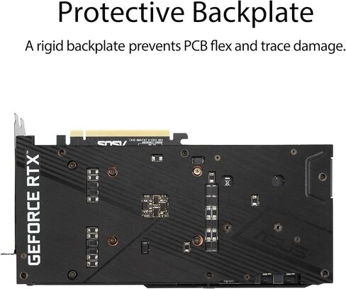 ASUS Dual Nvidia Geforce RTX 3070 OC EDITION GAMING GRASTS (PCIE 4.0 ، 8GB GDDR6 MEMORY ، HDMI 2.1 ، DisplayPort 1.4A ، تصميم مروحة التكنولوجيا المحورية ، BIOS المزدوجة ، لوحة واقية ، تعديل GPU II) in Saudi Arabia