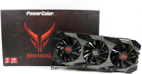 PowerColor Red Devil Amd Radeon RX 5700 XT 8GB AXRX 5700XT 8GBD6-3DHE/OC (متجدد) in Kuwait