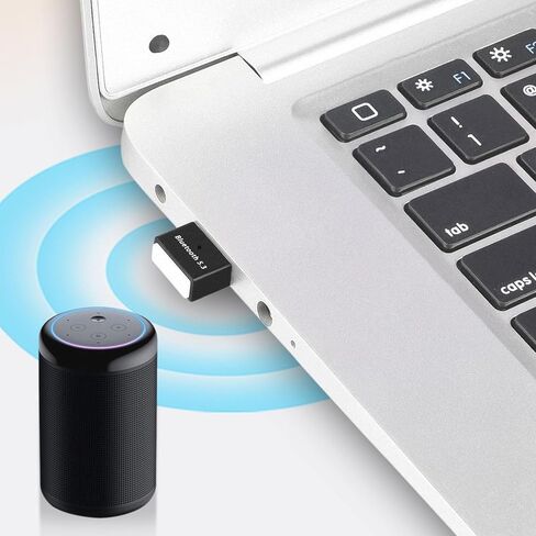 1* USB Bluetooth 5.3 Adapter for PC, Bluetooth Dongle Mini USB Adapter in Saudi Arabia