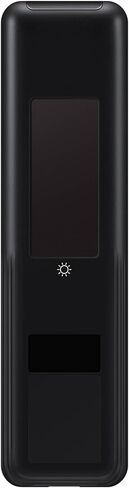 Samsung SolarCell Remote, Solar Powered, Self-Charging TV Remote Control, USB-C Rechargeable, Innovative Design, Made of Recycled Materials, 2025, VG-TM2560EN/ZA, Black in Saudi Arabia