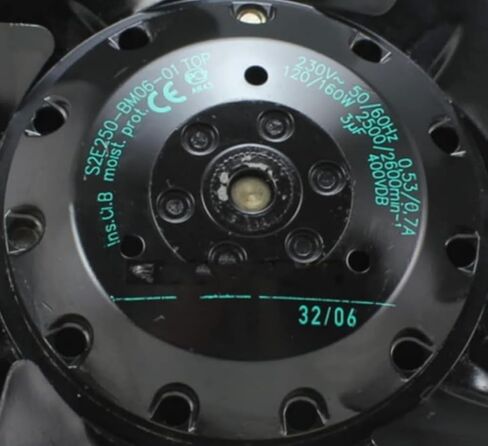 S2E250-BM06-01 Fan for 230V 0.53/0.7A 120/160W 2500/2600RPM Cooling Fan in Saudi Arabia