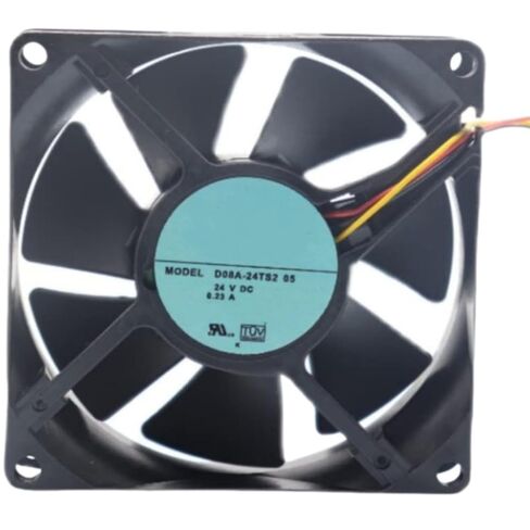 D08A-24TS2 05 مروحة 8cm لـ 24V 0.23A 8025 80x80x25mm 3-ware مروحة التبريد in Saudi Arabia