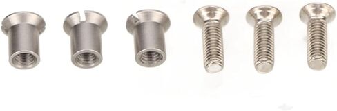 3pcs Trident Screw مجموعة لـ Teac for Ampex ، NAB Hub تأخذ مجموعة برغي بكرة (10.5 بوصة × 1/4inch) ، مع 3 مسامير و 3 مسامير الأكمام in Saudi Arabia