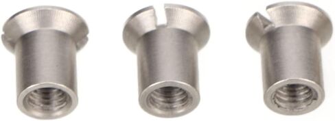 3pcs Trident Screw مجموعة لـ Teac for Ampex ، NAB Hub تأخذ مجموعة برغي بكرة (10.5 بوصة × 1/4inch) ، مع 3 مسامير و 3 مسامير الأكمام in Saudi Arabia