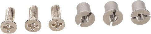 3pcs Trident Screw مجموعة لـ Teac for Ampex ، NAB Hub تأخذ مجموعة برغي بكرة (10.5 بوصة × 1/4inch) ، مع 3 مسامير و 3 مسامير الأكمام in Saudi Arabia