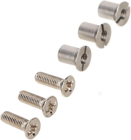 3pcs Trident Screw مجموعة لـ Teac for Ampex ، NAB Hub تأخذ مجموعة برغي بكرة (10.5 بوصة × 1/4inch) ، مع 3 مسامير و 3 مسامير الأكمام in Saudi Arabia