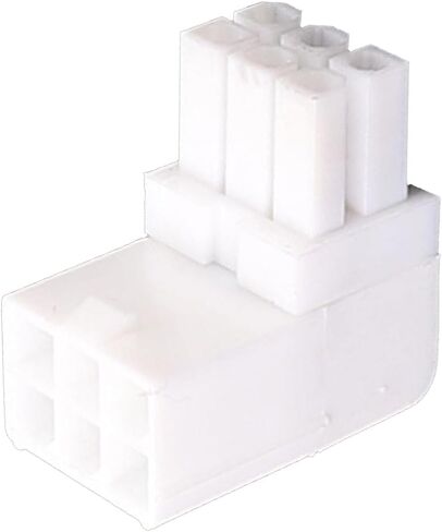 6pin بدوره 90 درجة محولات الطاقة الزاوية لبطاقة رسومات سطح المكتب 1Pack in Saudi Arabia