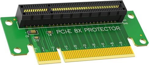 بطاقة PCIe 8x Risers إلى CABIS PCIE 8x تمديد كابل 90 درجة الزوايا اليمنى بطاقة محول بطاقة RIPERS لخادم 1U in Saudi Arabia