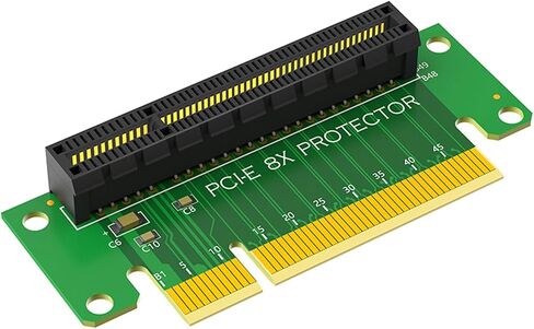 بطاقة PCIe 8x Risers إلى CABIS PCIE 8x تمديد كابل 90 درجة الزوايا اليمنى بطاقة محول بطاقة RIPERS لخادم 1U in Saudi Arabia