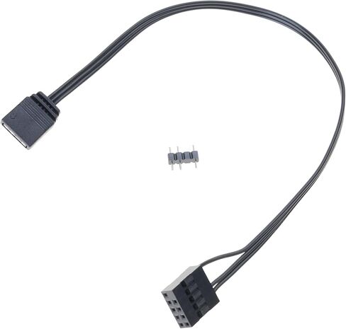 Extension Cable 5V 3Pin Adapters Cable LED Light Strips Cable for Extend PC Computers Fan LED Light in Saudi Arabia