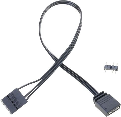 Extension Cable 5V 3Pin Adapters Cable LED Light Strips Cable for Extend PC Computers Fan LED Light in Saudi Arabia