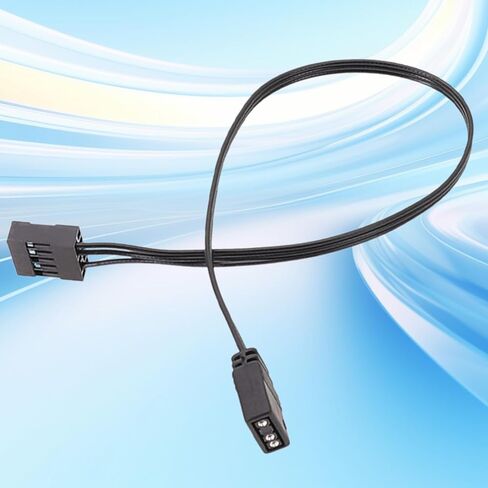 Extension Cable 5V 3Pin Adapters Cable LED Light Strips Cable for Extend PC Computers Fan LED Light in Saudi Arabia