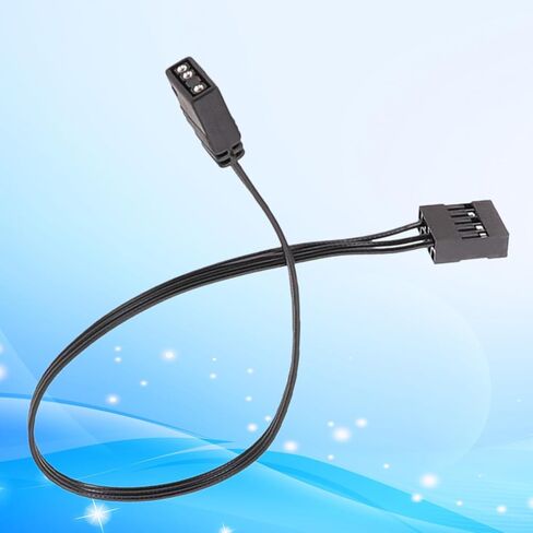 Extension Cable 5V 3Pin Adapters Cable LED Light Strips Cable for Extend PC Computers Fan LED Light in Saudi Arabia