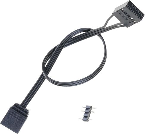 Extension Cable 5V 3Pin Adapters Cable LED Light Strips Cable for Extend PC Computers Fan LED Light in Saudi Arabia