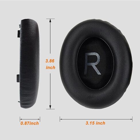 Upgraded Replacement Ear Pads for Bose 700 Noise Cancelling Headphones (NC700) - Softer PU Leather, Luxurious Memory Foam, Added Thickness, Extra Durable Ear Cushions(Silvery) in Kuwait