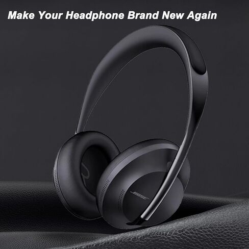 Upgraded Replacement Ear Pads for Bose 700 Noise Cancelling Headphones (NC700) - Softer PU Leather, Luxurious Memory Foam, Added Thickness, Extra Durable Ear Cushions(Silvery) in Kuwait