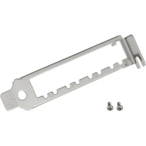 2pcs Network Card Low Profile Bracket with 4 Screw Compatible with Intel X710-DA4 I350-F4 in Saudi Arabia