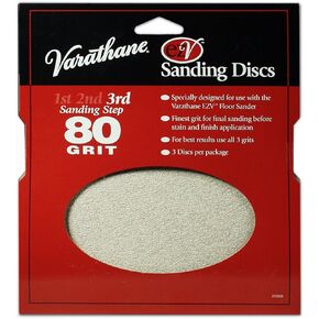 Rust-Oleum 203930 Varathane 36 Grit Sand Discs for EZV Floor Finish Sanders, 3-Pack in Kuwait