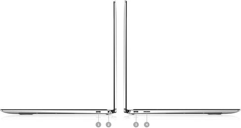 Dell XPS 7390 2-in-1 Laptop Touch | 13.4" 3840x2400 4k | Core i7-1065G7-512GB SSD Hard Drive - 16GB RAM | 4 cores @ 3.9 GHz Win 11 Pro Silver (Renewed) in Saudi Arabia