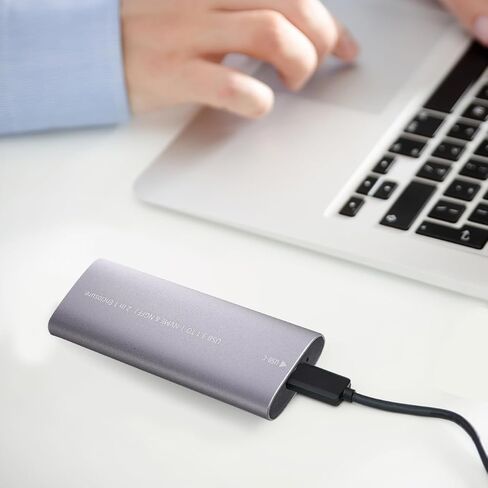 Homoyoyo Portable External Hard Disk Enclosure Dual Protocol Type-c Compact Design for Fast Data Transfer Compatible with Laptops and in Saudi Arabia