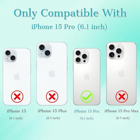 for iPhone 16 Case Glitter, with Screen Protector, Cute Rose Floral Design with Diamond Bling Lens Frame Protection Slim Fit Shockproof Protective Phone Cover for Women Girls -Cyan in Saudi Arabia