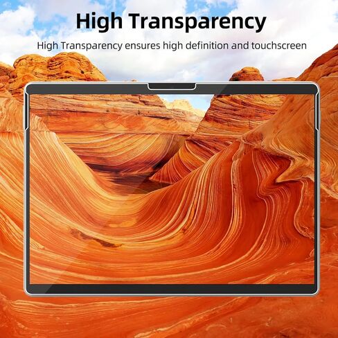 [2 Pack Screen Protector for Microsoft Surface Pro 11 2024/Surface Pro 10/Surface Pro 9/Surface Pro 8/Surface Pro X, (13 inch), 9H Tempered Glass/High Sensitivity/Support Surface Pen in Saudi Arabia
