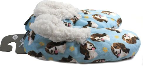 Comfies Slippers - Cozy Sherpa House Slippers for Women & Men - Indoor House Shoes - Pet Lover Gifts - Non Skid Bottom - 1 Size Fits Most - Unisex in Saudi Arabia
