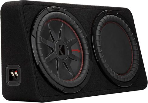 KICKER CompRT 12"(30cm) subwoofer in Thin Profile encl, 2ohm, RoHS Compliant (Renewed) in Kuwait