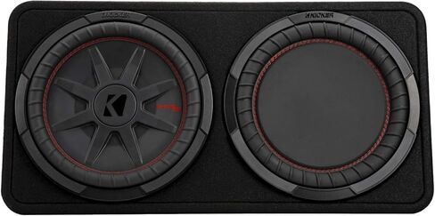 KICKER CompRT 12"(30cm) subwoofer in Thin Profile encl, 2ohm, RoHS Compliant (Renewed) in Kuwait