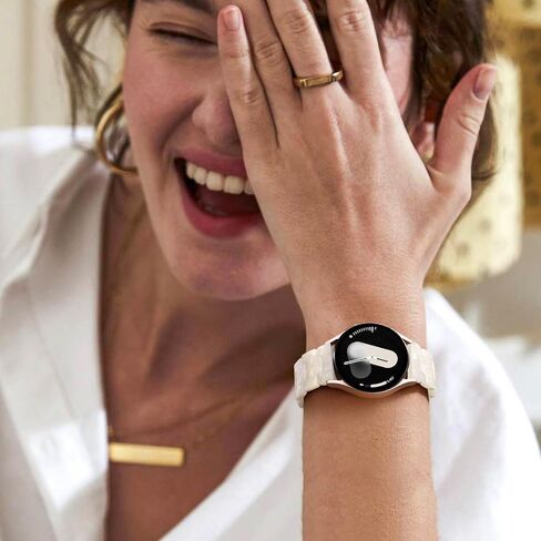 شريط راتنج Lerobo متوافق مع Samsung Galaxy Watch 7 6 5 4 44mm 44mm للنساء Gen Galaxy Watch 4 6 Classic 42mm 46mm 43mm 47mm Galaxy 5 Pro 45mm Active 2 40mm 42mm ، in Kuwait