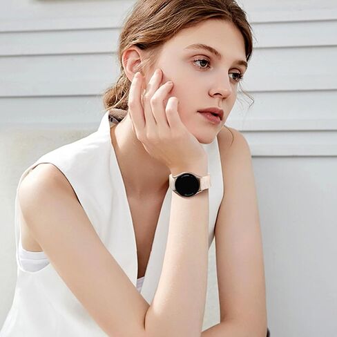 شريط راتنج Lerobo متوافق مع Samsung Galaxy Watch 7 6 5 4 44mm 44mm للنساء Gen Galaxy Watch 4 6 Classic 42mm 46mm 43mm 47mm Galaxy 5 Pro 45mm Active 2 40mm 42mm ، in Kuwait