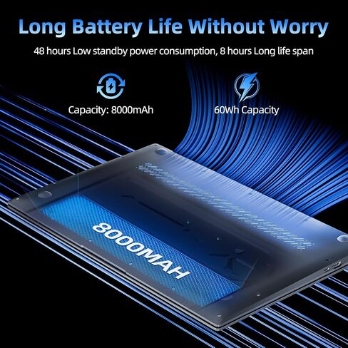 SGIN Windows 11 Laptops, 17.3 Inch Laptop Computer with Core i3 CPU, 4GB DDR4 128GB SSD, 60800mWh Battery, FHD IPS Display, Type-C, 5G WiFi, BT4.2, Webcam, USB3.2, HDMI, for Student and Business in Saudi Arabia