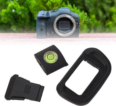 Yoidesu Camera Eyecup, Eyepiece Viewfinder Protector Replacement with Hot Shoe Level and Cover Compatible Replacement for OEM Eyecups for R R10 Mirrorless Camera in Saudi Arabia