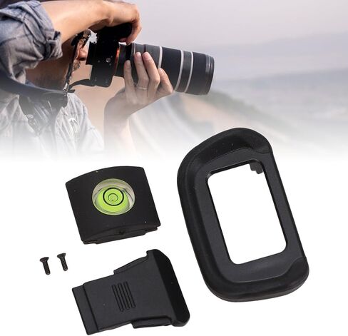 Yoidesu Camera Eyecup, Eyepiece Viewfinder Protector Replacement with Hot Shoe Level and Cover Compatible Replacement for OEM Eyecups for R R10 Mirrorless Camera in Saudi Arabia