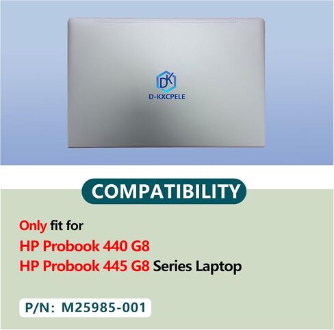Replacement Laptop LCD Cover Back Rear Top Lid for H P Probook 440 G8 445 G8 M25985-001 Sliver in Saudi Arabia
