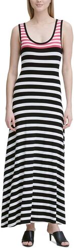 Calvin Klein Women's Stripe Maxi Dress in Kuwait