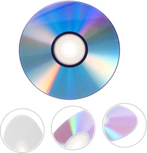 Imikeya Professional Professional Compact CD Dirling Discs 1 مجموعة لتسجيل هاتف Music Recording Collection القابل للكتابة in Saudi Arabia
