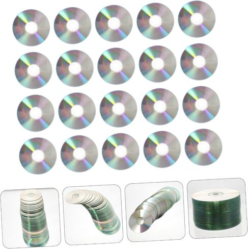 Housoutil فريد من نوع الأقراص المضغوطة ديكور المنزل 50pcs أقراص DIY يدويًا للزخارف الشخصية in Saudi Arabia