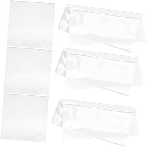 25pcs Vinyl Record Sleeve Covers Transparent Adhesive Protection for Outer Albums Dust Static for Storing and Displaying Your Collection in Kuwait