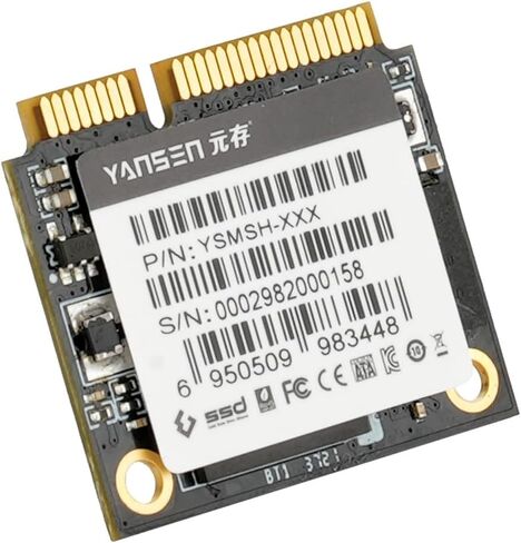 64GB Yansen نصف حجم MSATA SSD Solid State Disk 3D TLC in Kuwait